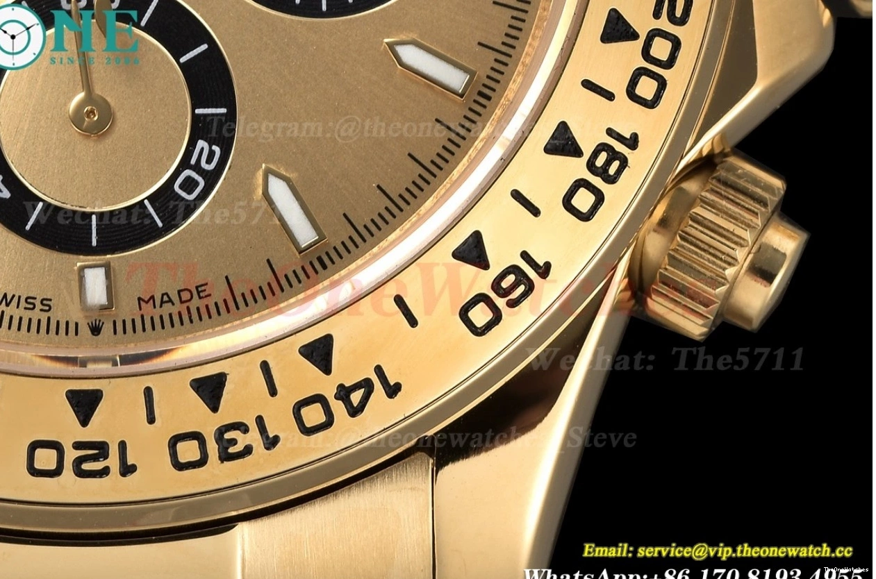 YG GDF Dial Gold 40mm YG Daytona A3836 0303